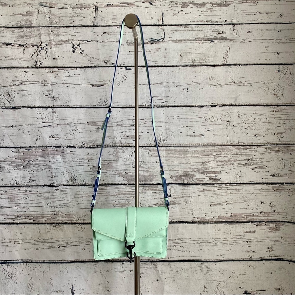 Rebecca Minkoff Cross Body Bag In Seafoam